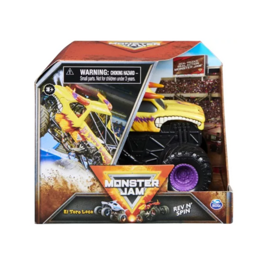 Vehículo Monster Jam Treu Metal