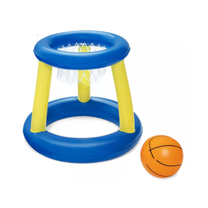 Set Juego Basketball Inflable 61 Cm