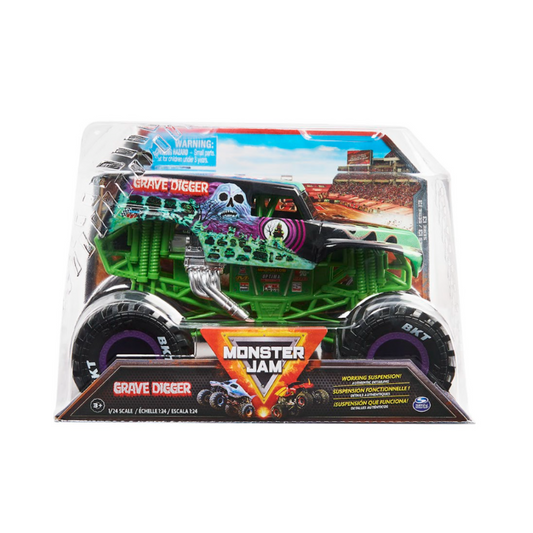 Vehículo Monster Jam True Metal Escala 1:24