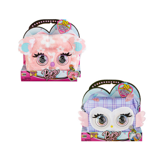 Purse Pets Cartera Mascota Interactiva Con Telas Estampadas
