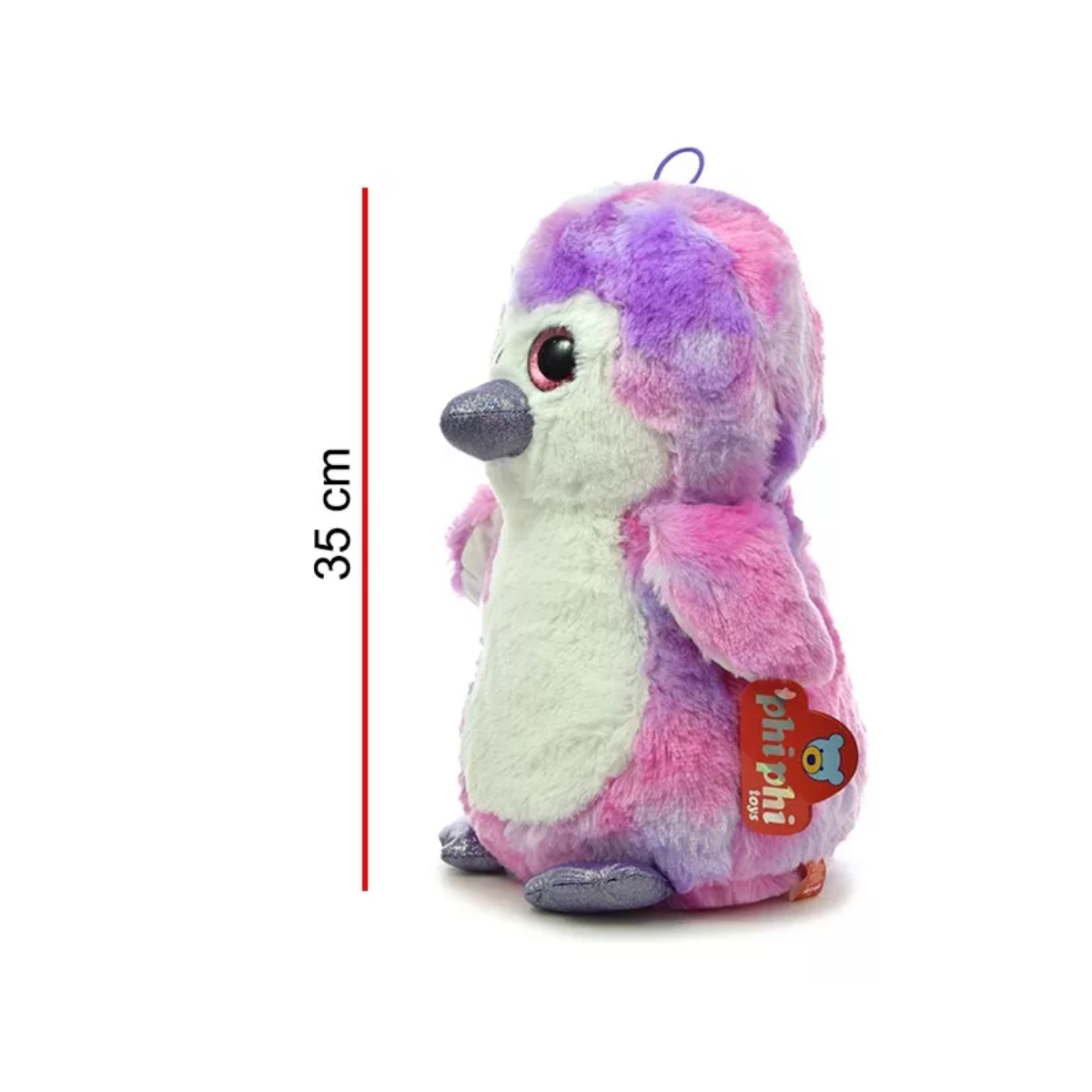 Peluche Pinguino Colorido  Phi Phi Toys