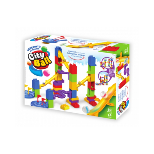CityBall Laberinto De Bolitas 50 Piezas