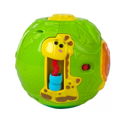 Pelota Didáctica De La Jungla Con Luz Y Sonido WinFun