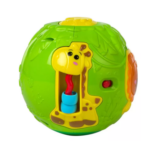 Pelota Didáctica De La Jungla Con Luz Y Sonido WinFun