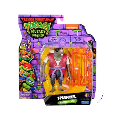 Tortugas Ninja Película Figuras Coleccionables de 10 Cm