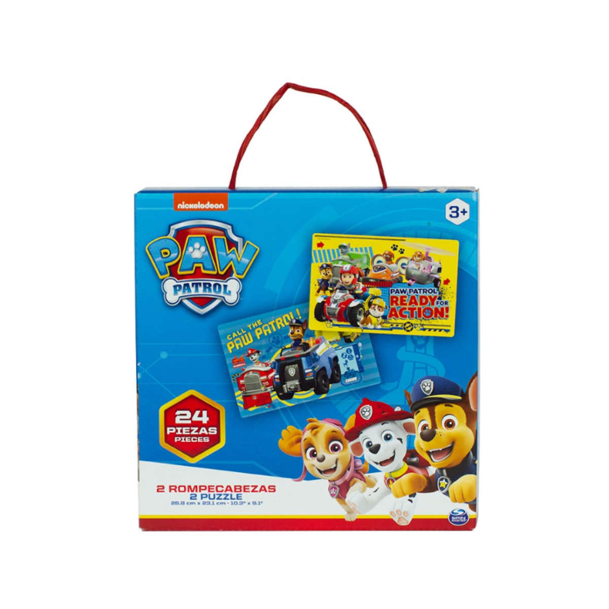 Rompecabezas Paw Patrol 24 Piezas x 2 Unidades