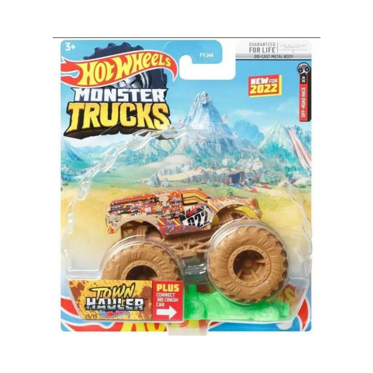 Vehículo Hot Wheels Monster Trucks A Escala 1:64