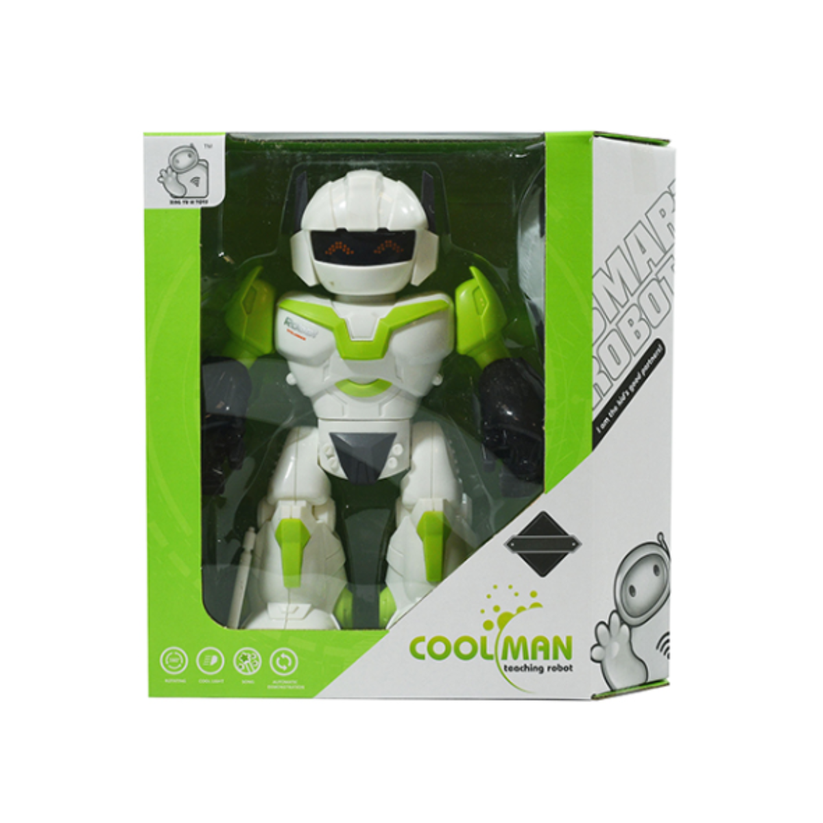 Robot Warrior Con Escudo Giro 360