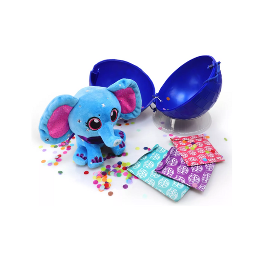 Party Pets Disco Ball  Baby Elefante Azul