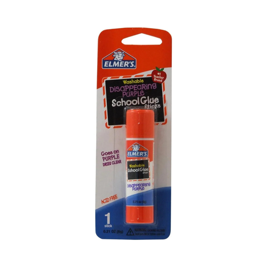 Adhesivo en Barra Elmer's Disappearing Purple 6g