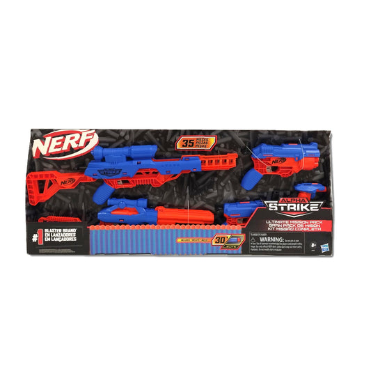 Pistola Hasbro Nerf Alphastrike Ultimate Mission Pack