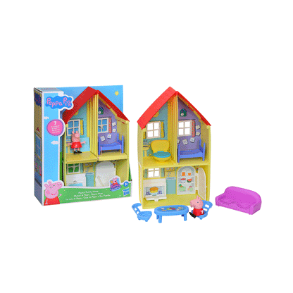 La Casa De Peppa Con Accesorios Hasbro