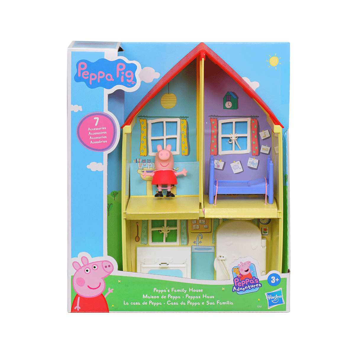 La Casa De Peppa Con Accesorios Hasbro