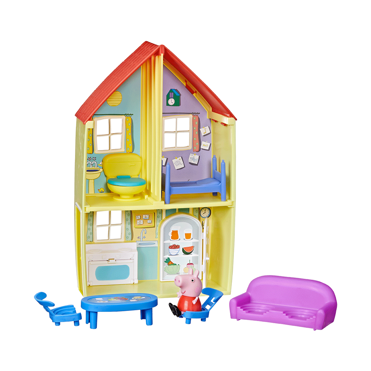 La Casa De Peppa Con Accesorios Hasbro