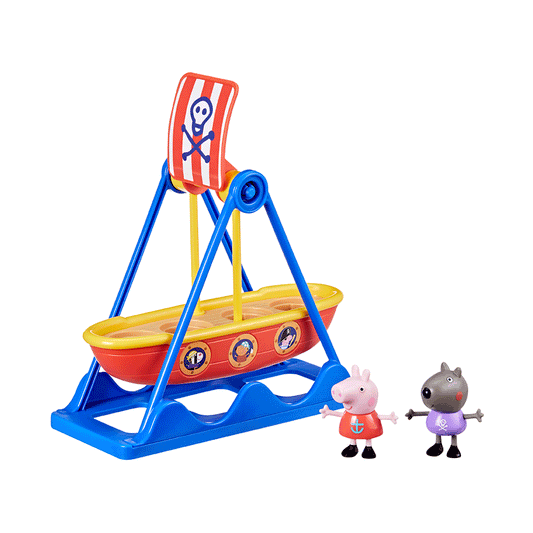 Peppa Pig Barco Pirata Con Figura  Hasbro