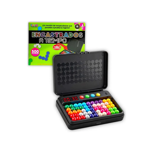 Puzzle 3D Encastrados a Tiempo 500 – 12 Piezas