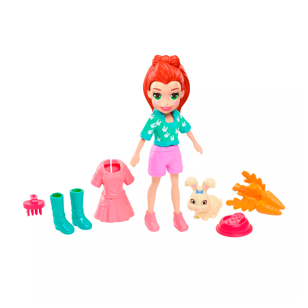 Muñeca Polly Pocket Con Accesorios