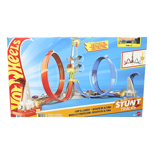 Pista Hot Wheels Desafío De Altura Loop