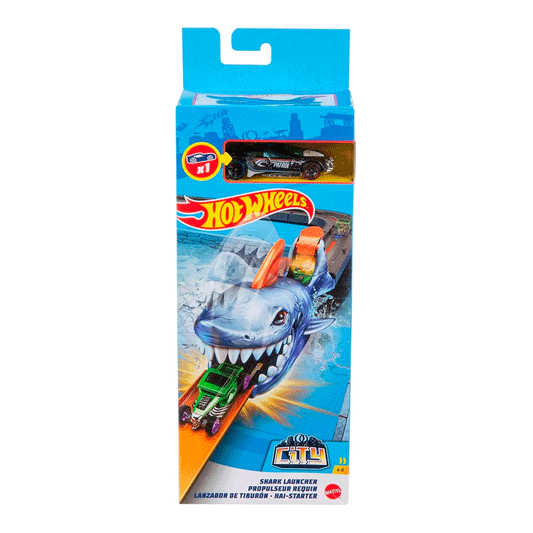 Hotwheels City Lanzadores Diseño Tiburón Mattel Mattel