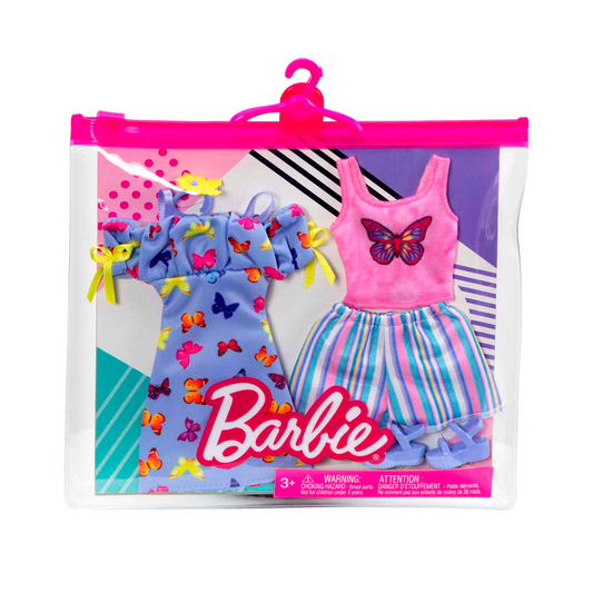 Barbie Ropa Y Accesorios - 2 Conjuntos
