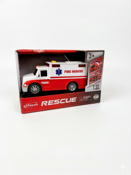 Ambulancia con Luces y Sonidos