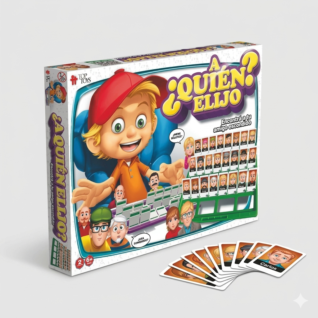 Juego de Mesa ¿A Quién Elijo? Top Toys