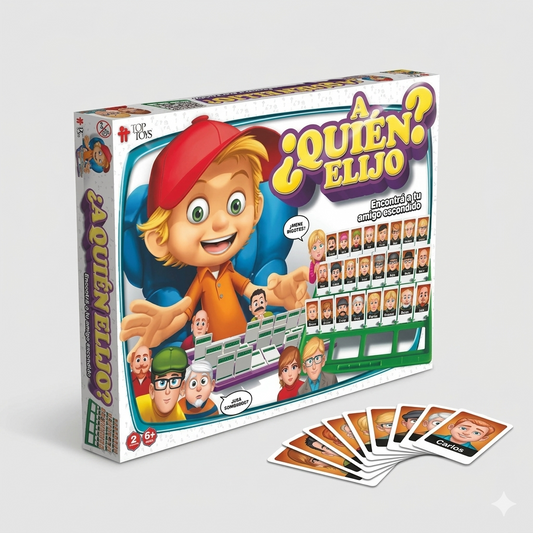 Juego de Mesa ¿A Quién Elijo? Top Toys