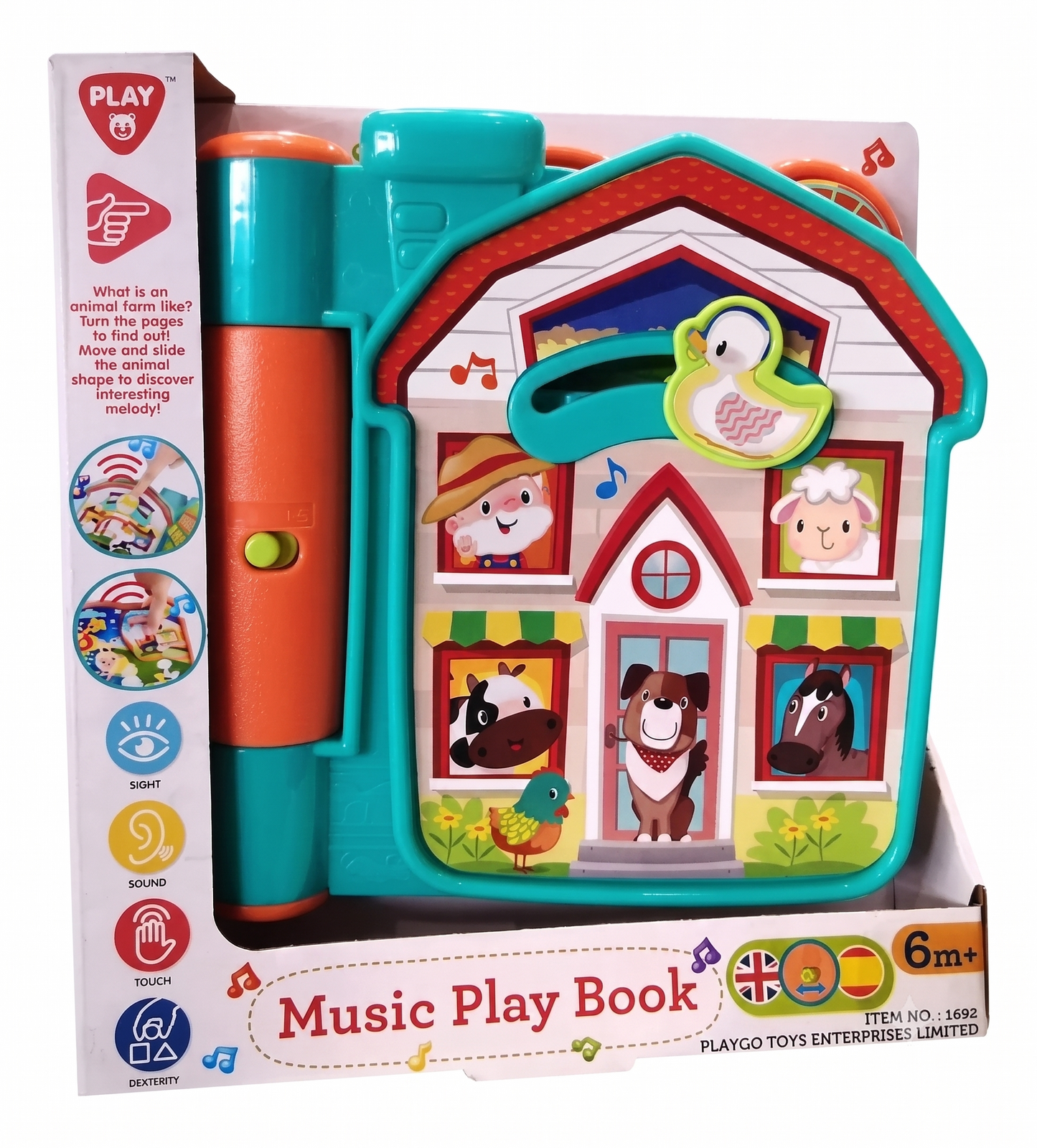 Libro Didactico Con Sonido PlayGo