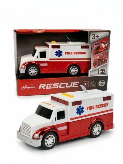 Ambulancia con Luces y Sonidos