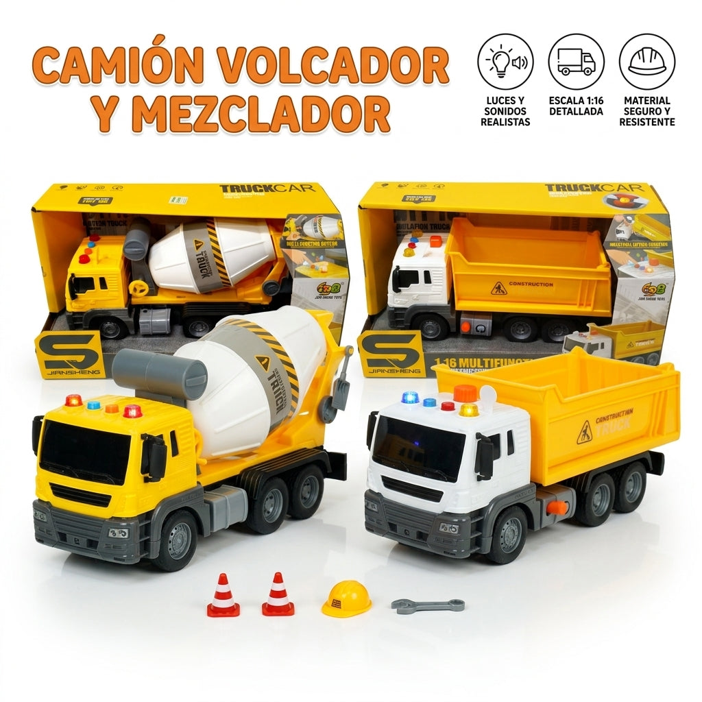 Camión Volcador y Mezclador