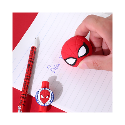 Goma Borrable Spiderman Wero – Goma Escolar Decorada