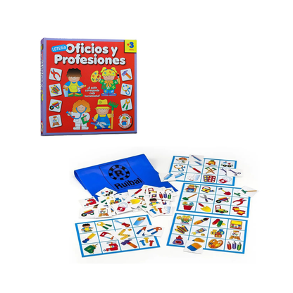 Juego de Mesa Loteria Oficios Y Profesiones Ruibal