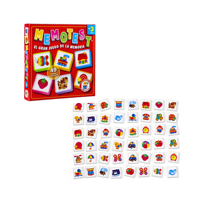 Juego de Mesa Memotest Ruibal
