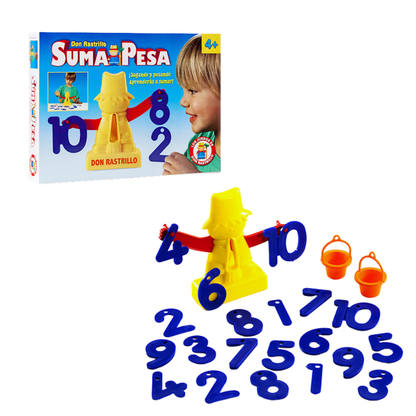 Juego de Mesa Suma Y Pesa Ruibal