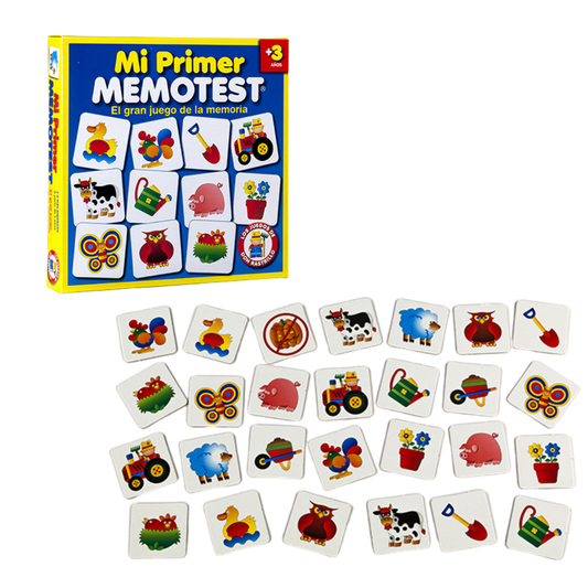 Juego de Mesa Mi Primer Memotest Ruibal