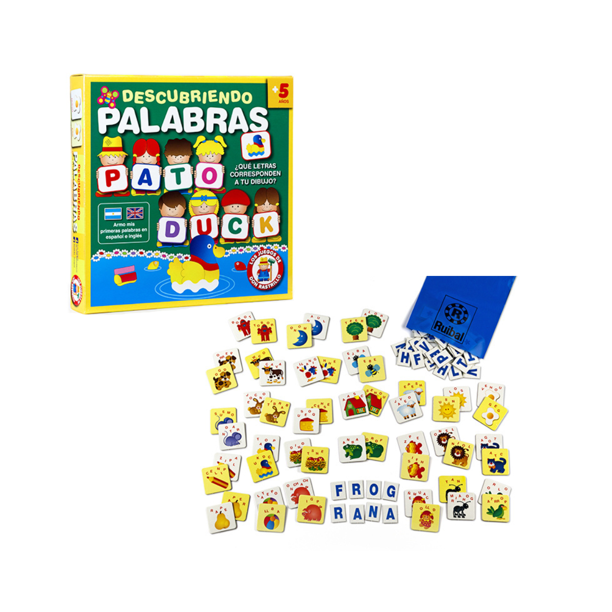 Juego de Mesa Descubriendo Palabras Ruibal