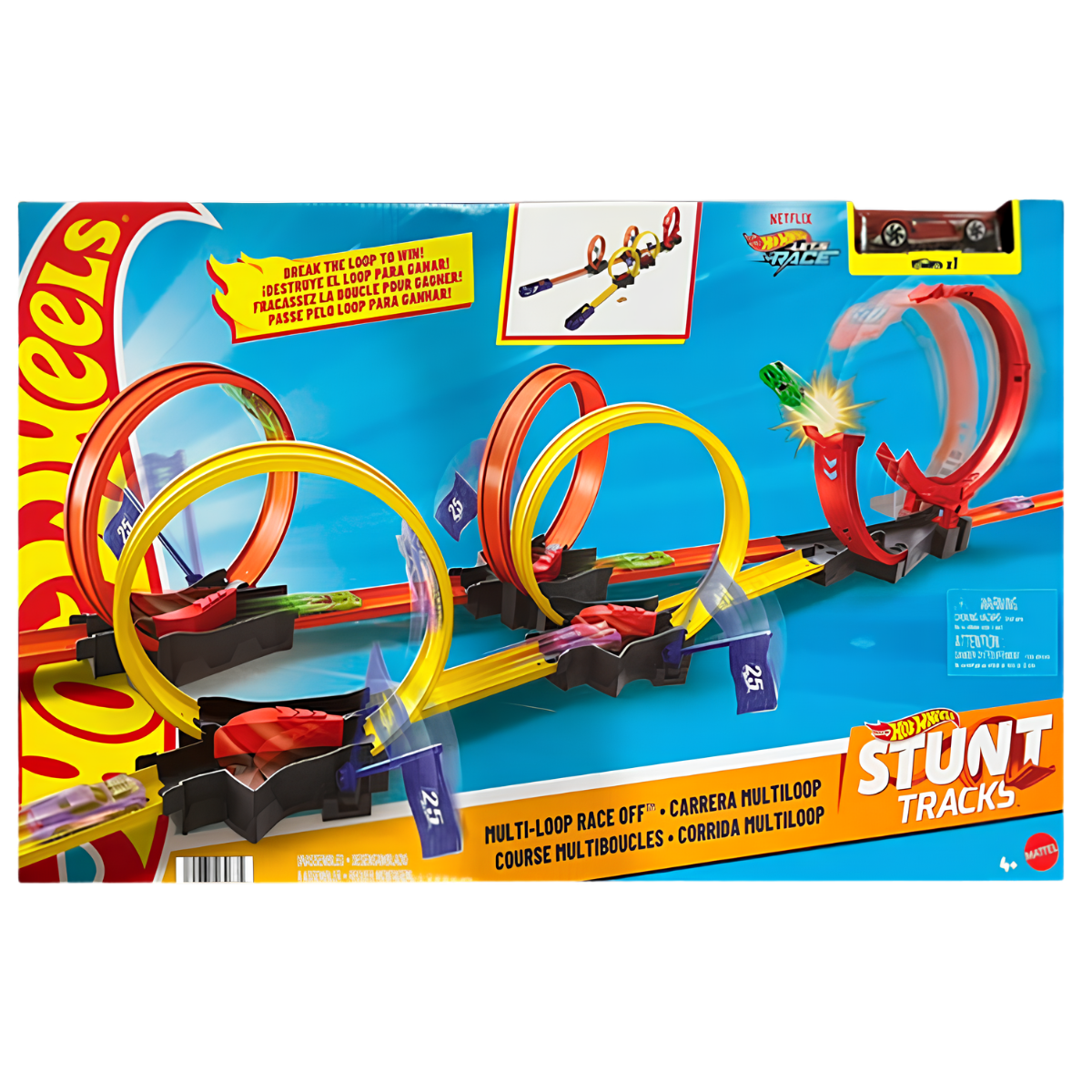 Hot Wheels Pista Competencia Súper Loop