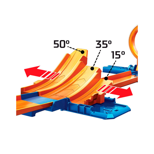 Pista Hot Wheels Ruta De Vuelo
