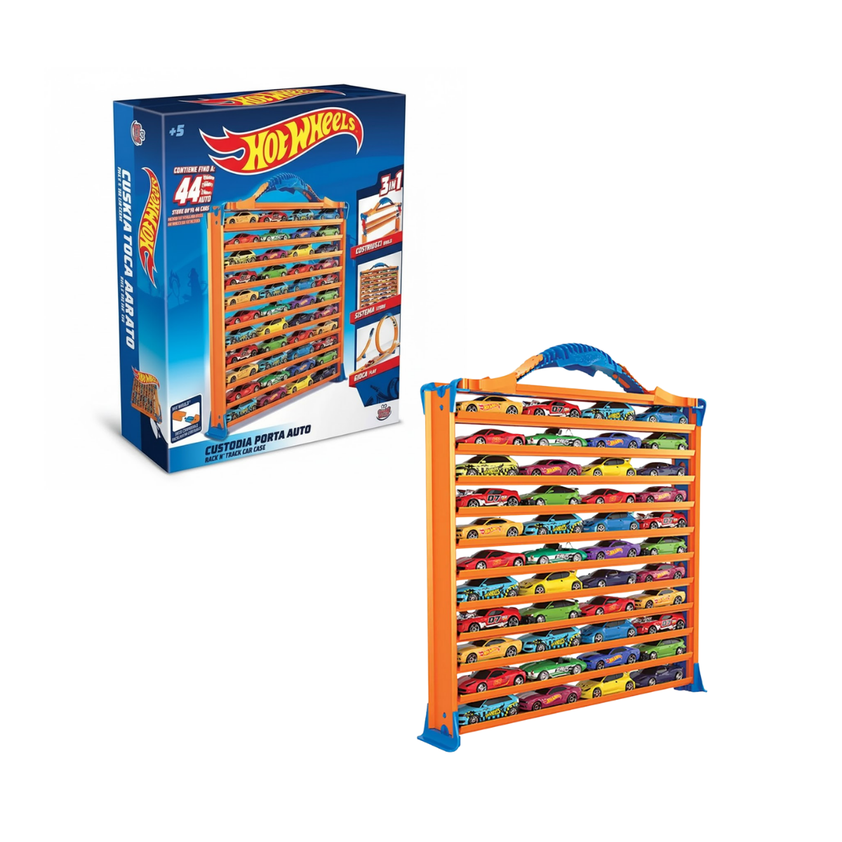 Set de Parqueo y Pista Hot Wheels HWCC 9B