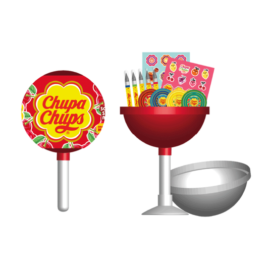 Chupa Chups Set De Papeleria Con Stickers
