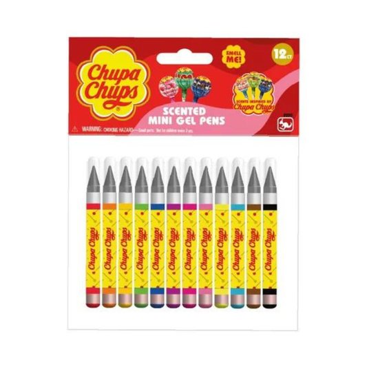 Chupa Chups Mini Lapiceras De Gel Pack X12