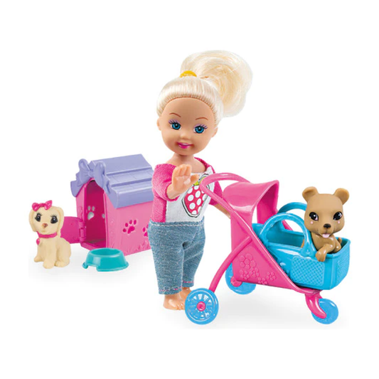 Muñeca Abby Y Sus Amigos Caninos Girls Pop