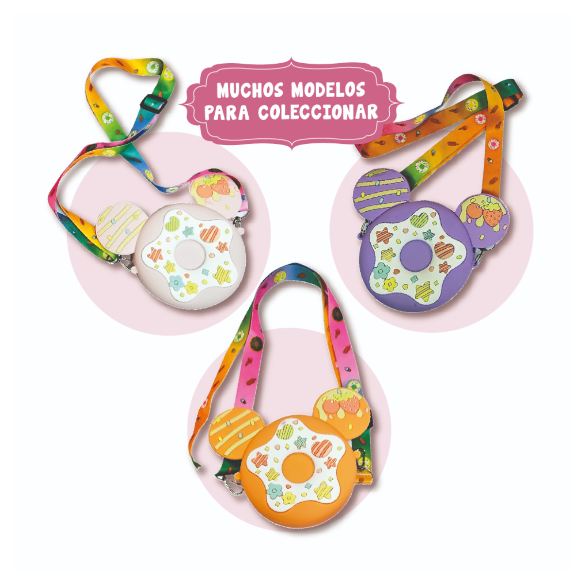 Pop It Bolso - Redondo con Orejas