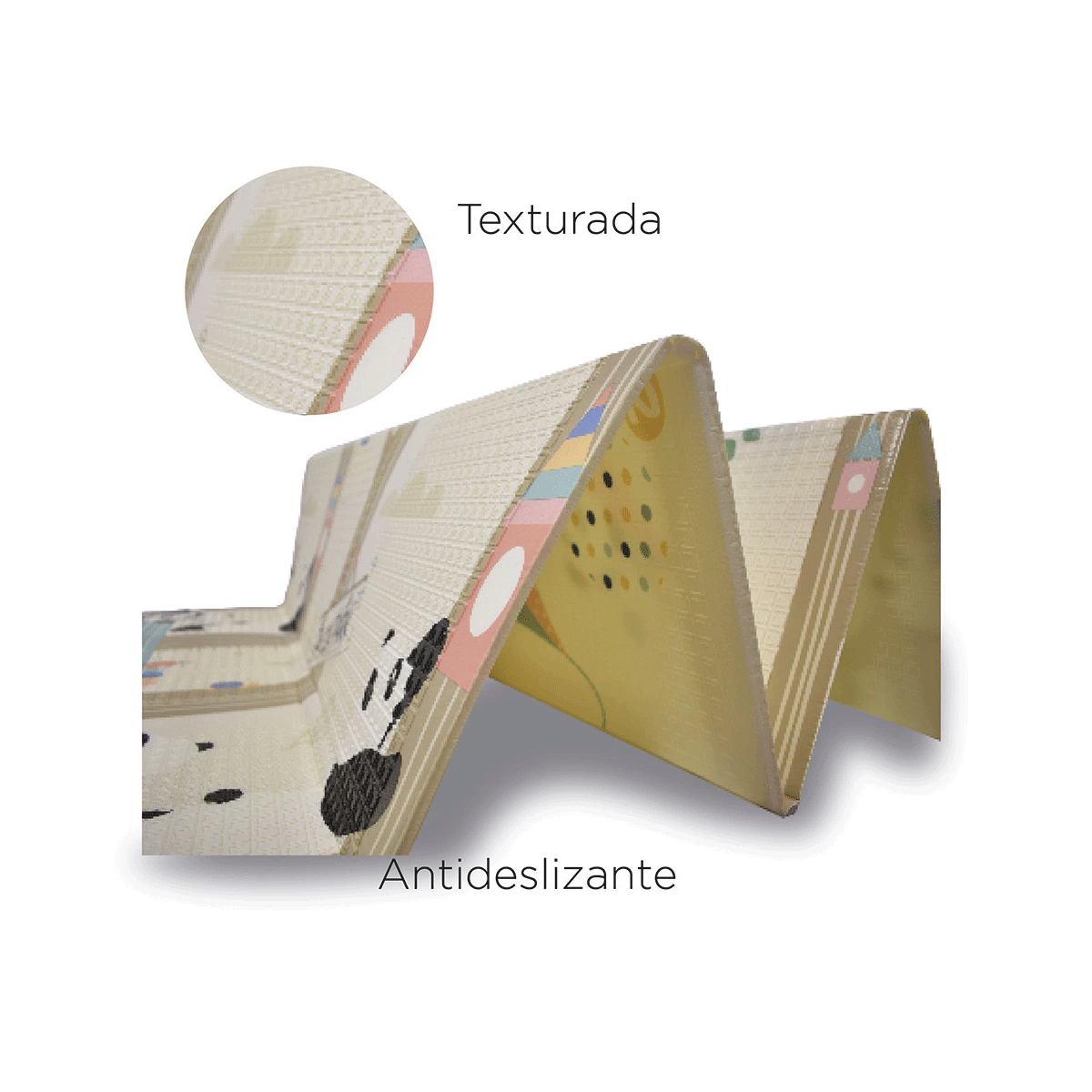 Manta Anti golpe Diseño Ositos Con Bolso Para Transportar