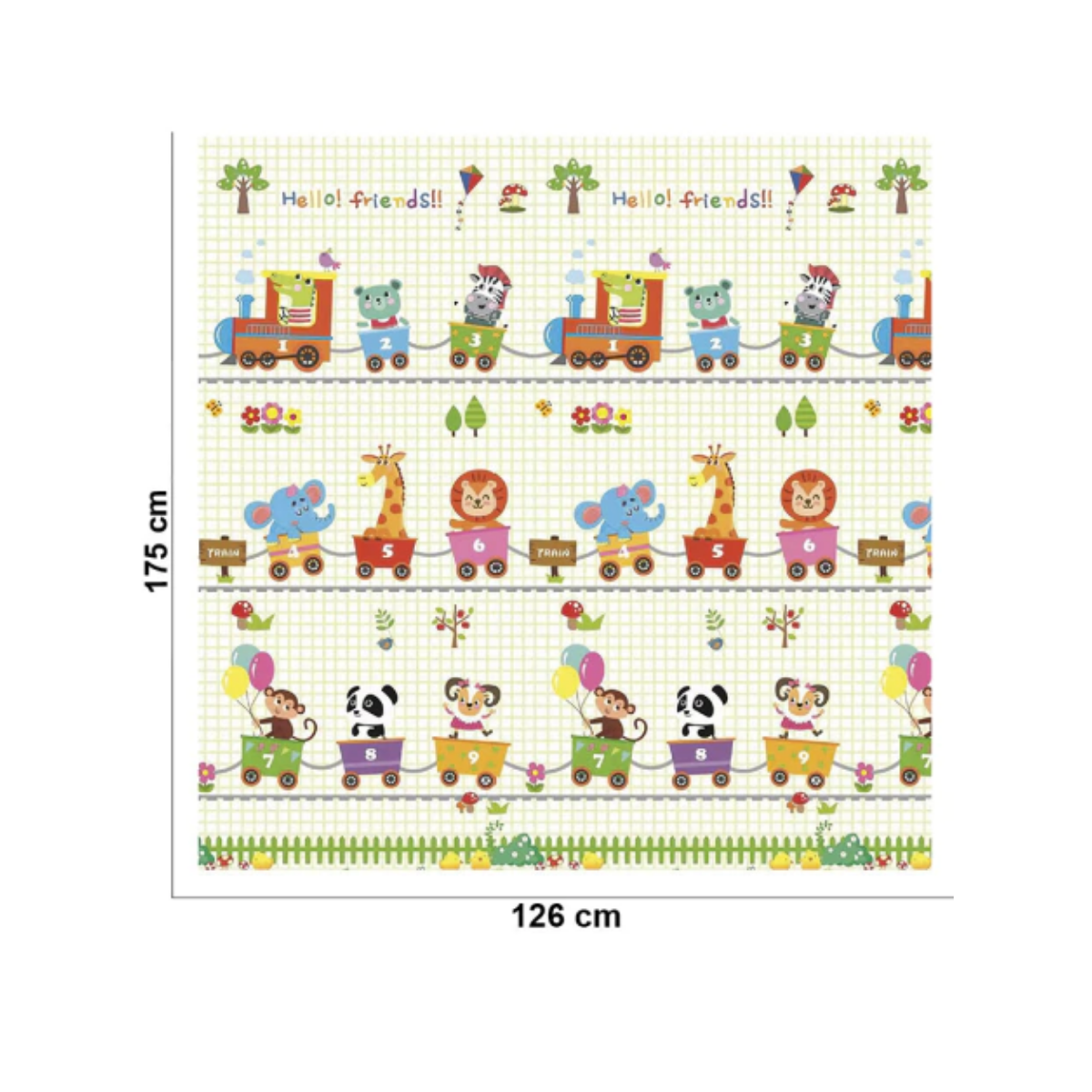 Manta Infantil Anti-Golpes Reversible XPE