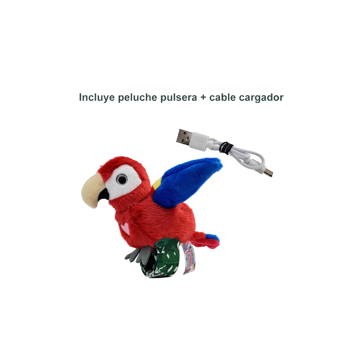 Happy Yappers Loro Rojo