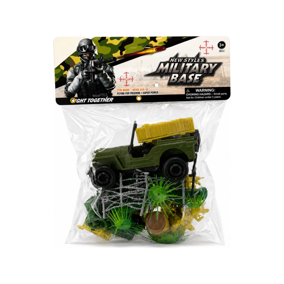 Set de Juego Militar con 27 Piezas 2 Modelos