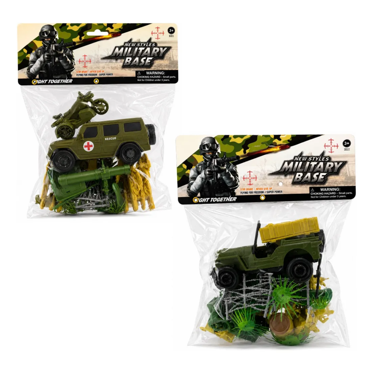 Set de Juego Militar con 27 Piezas 2 Modelos