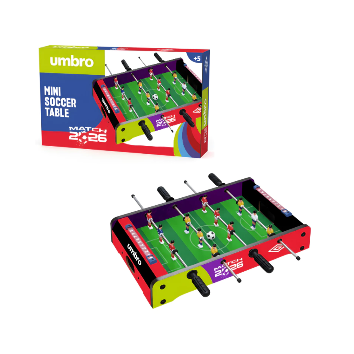Metegol Mini Soccer 20 Pulgadas - Edición Mundial 2026