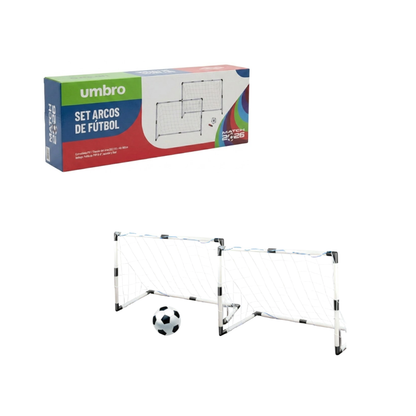 Set de Entrenamiento Dual - 2 Arcos de Fútbol
